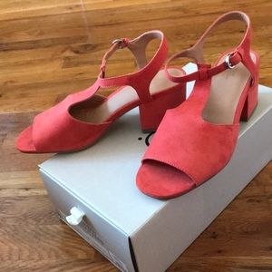 Urban Outfitters suede heels
